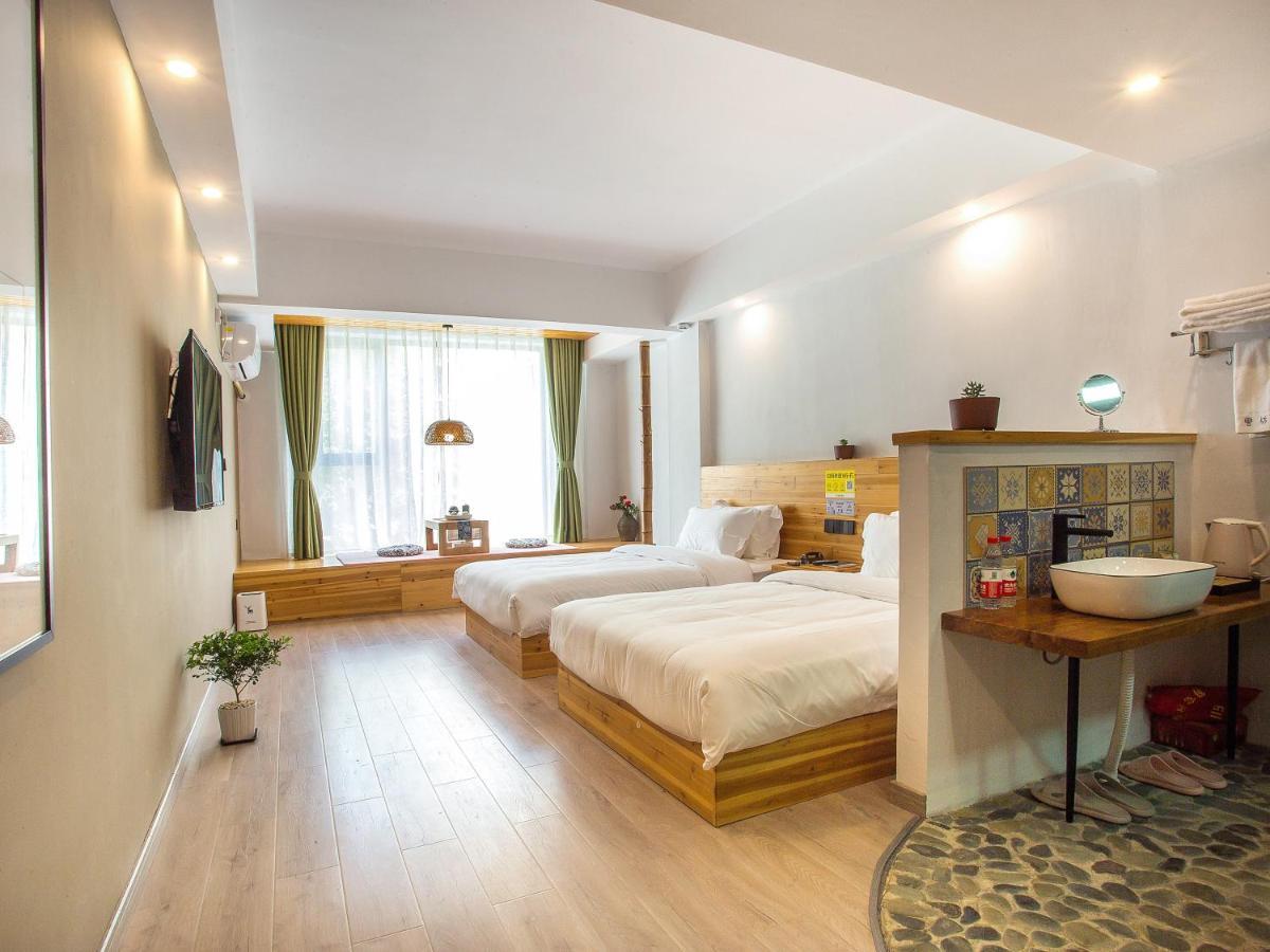 Cloudy Warm Hotel - Huangshan Scenic Area Transfer Center Branch ภายนอก รูปภาพ
