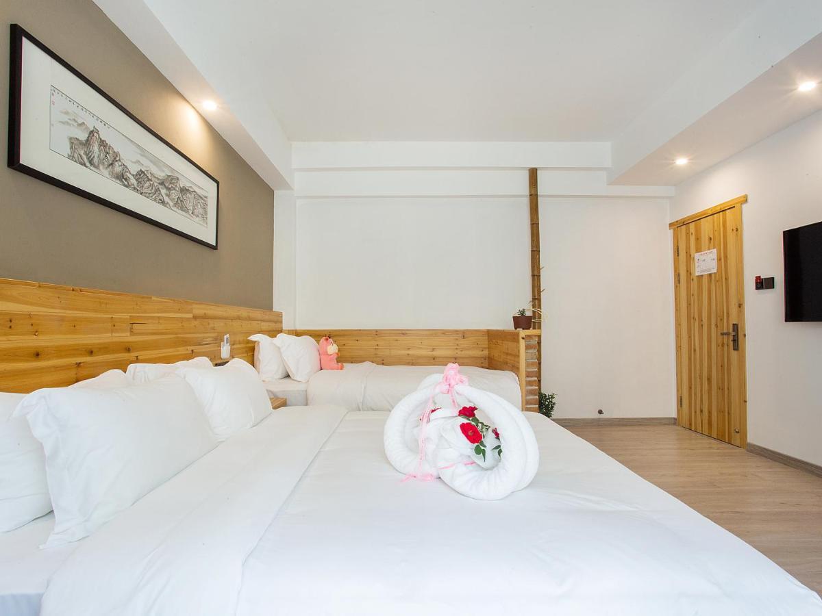 Cloudy Warm Hotel - Huangshan Scenic Area Transfer Center Branch ภายนอก รูปภาพ