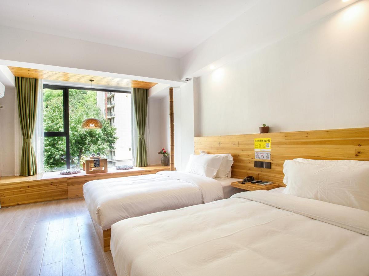 Cloudy Warm Hotel - Huangshan Scenic Area Transfer Center Branch ภายนอก รูปภาพ