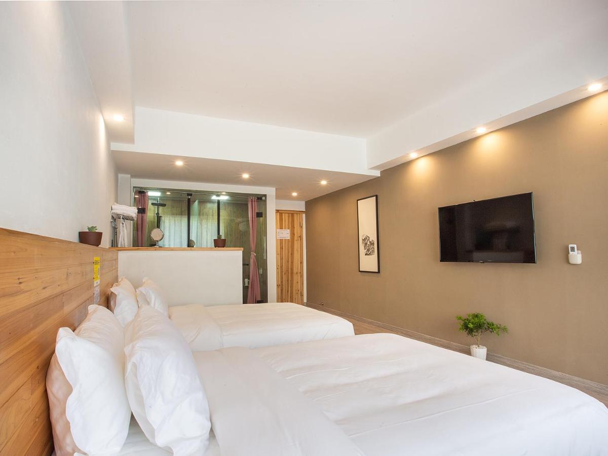 Cloudy Warm Hotel - Huangshan Scenic Area Transfer Center Branch ภายนอก รูปภาพ