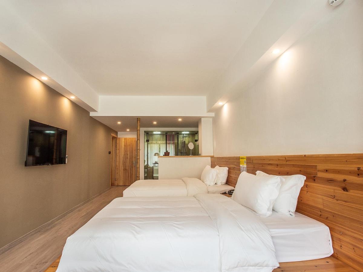 Cloudy Warm Hotel - Huangshan Scenic Area Transfer Center Branch ภายนอก รูปภาพ