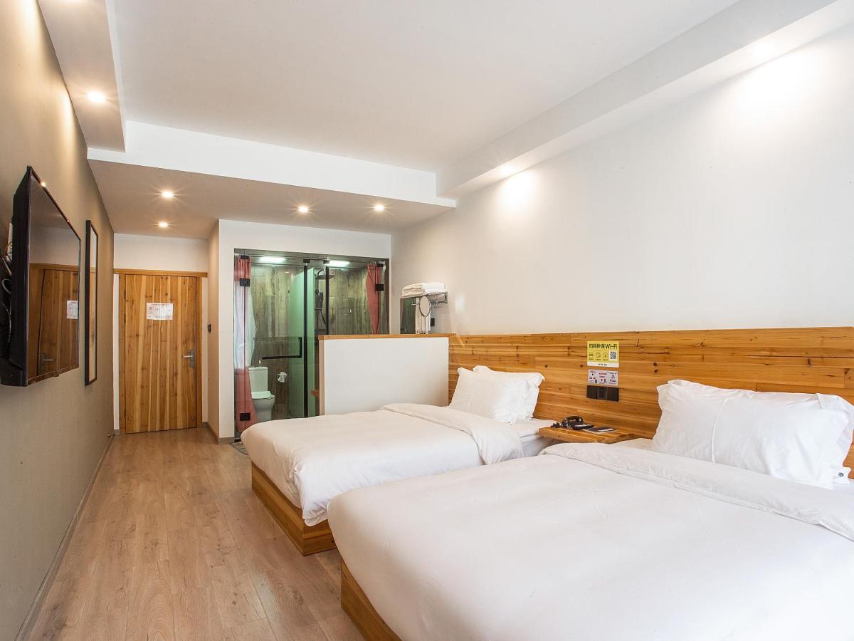 Cloudy Warm Hotel - Huangshan Scenic Area Transfer Center Branch ภายนอก รูปภาพ